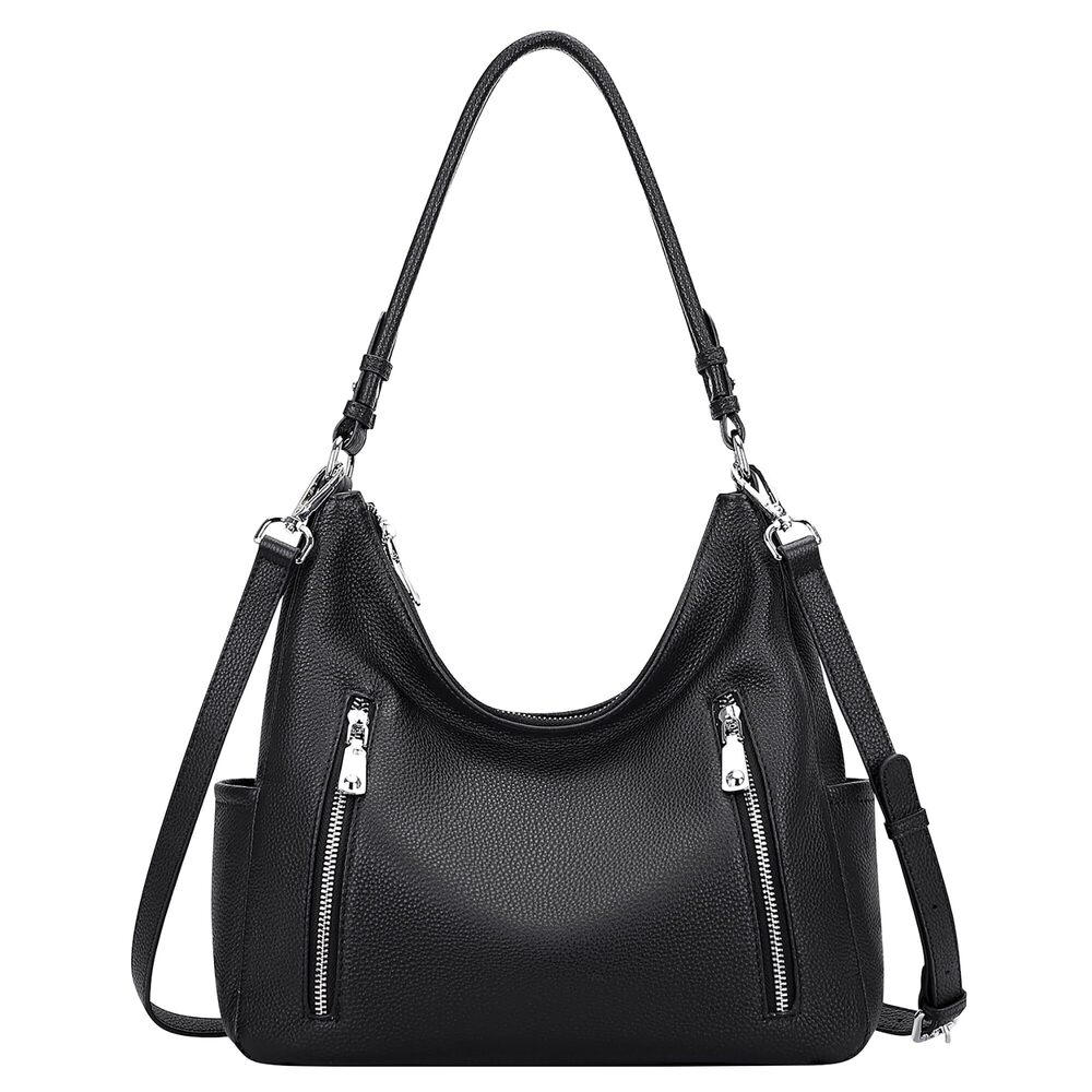 7335 Leather Purses Medium Hobo Bag Lady Crossbody Handbags with 2